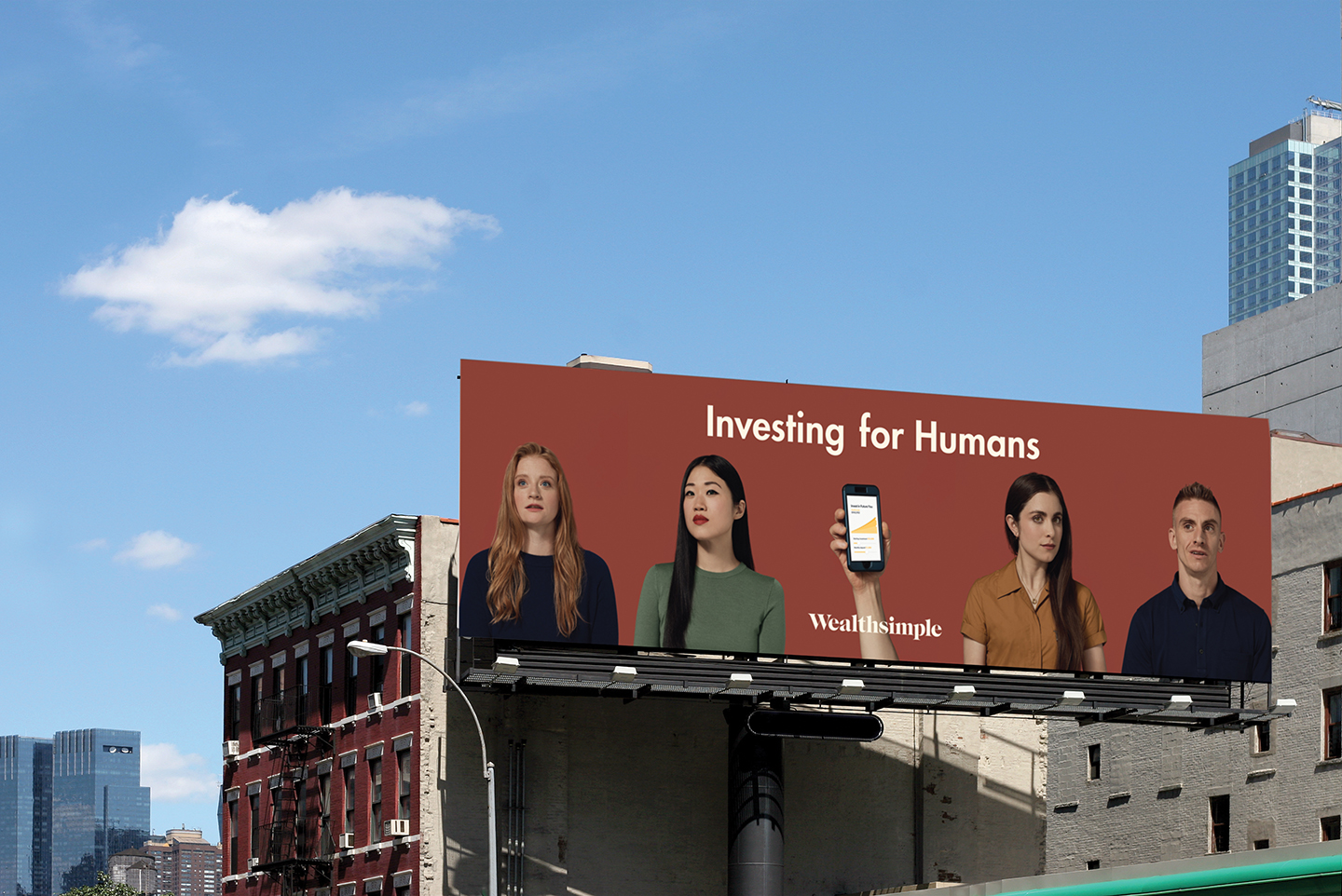 roadside billboard in new york city